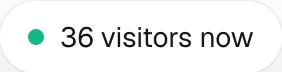 36 visitors now